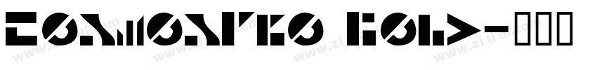 CosmosPro Bold字体转换
